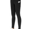 Thick High Waist Yoga Pants with Pockets, Tummy Control Workout Running Yoga Leggings for Women