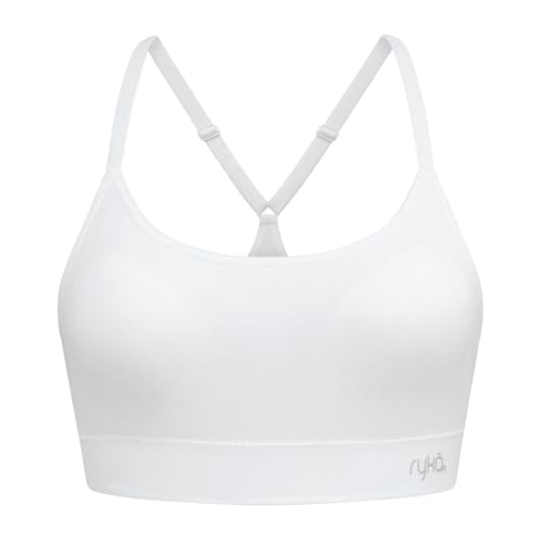 Women's Katharina Seamless Yoga Racerback Sports Bra, Sostén Deportivo, Removable Pads, 3 Pack
