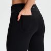 ,Petite/Regular/Tall,Women's Bootcut Yoga Pants Long Workout Pant with Back Pockets