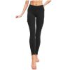 Cargo Leggings with Pockets for Women Tummy Control High Waist Yoga Pants Stretchy Active Butt Lifting Leggings