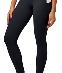 3104gkC3bJL.jpg High Waist Yoga Pants with Pockets, Leggings for Women Tummy Control, Workout Leggings for Women 4 Way Stretch