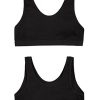 Girls' Seamless Stretch Sports Bra