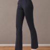 Women's High Waisted Boot Cut Yoga Pants 4 Pockets Workout Pants Tummy Control Women Bootleg Work Pants Dress Pants