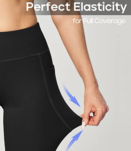 Women's Yoga Pants with Pockets for Women Bootcut Wide Leg Pants for Women High Waisted Workout Pants