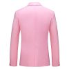 Men's Suit Slim Fit 2 Button 2 Piece Suits for Men Party Formal Dress Solid Tuxedo Blazer Jacket Pants Set