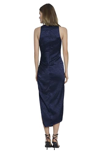Halter High Neck Midi Empire Waist Cocktail Dresses for Women