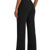 BareFeel High Stretch Yoga Pants Women Soft High Waisted Casual Wide Leg Pants with Pockets 27"/29"/31"/33"/35"