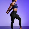 Compression Leggings with Pockets for Women Tummy Control Leggings No Front Seam Workout High Waist Yoga Pants