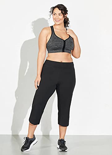 Women's Activewear Cotton Stretch Flare Capri