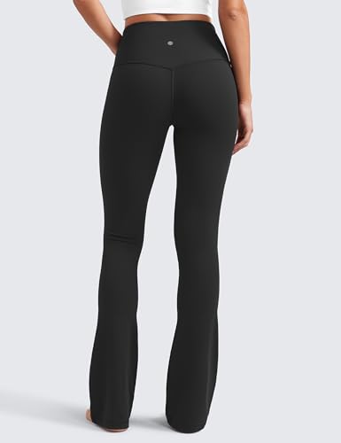 Butterluxe High Waist Mini Flared Leggings for Women 30"/31.5"/33'' - Bootcut Yoga Pants with Pocket Casual Lounge