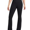 31DRVgXHBXL.jpg Women's Crossover High Waist Flare Workout Leggings Bootcut Bell Bottom Yoga Pants with Tummy Control