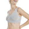 Women's Cozy Wireless Bra, Full-Coverage Pullover Bra, Seamless T-Shirt Bra