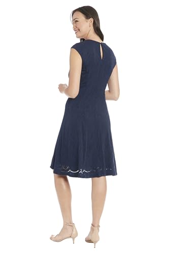 Keyhole Neck Fit and Flare Summer Casual Dresses for Women