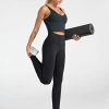 High Waist Yoga Leggings with 3 Pockets,Tummy Control Workout Running 4 Way Stretch Yoga Pants