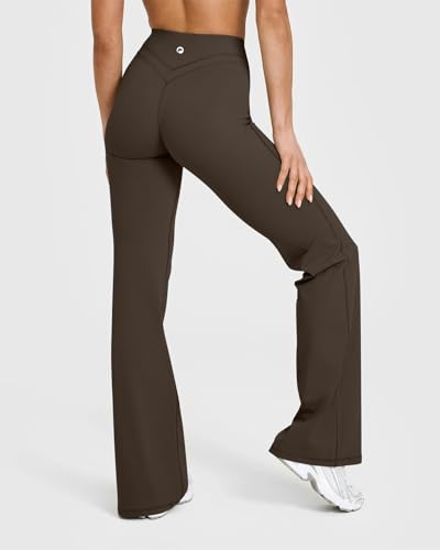 31KntcSWBTL.jpg Yoga Pants Women High Waist Casual Soft Crossover Straight Leg