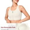 Front Closure Sports Bras for Women High Support Large Bust Supportive Sports Bra High Impact for Running
