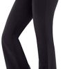 Bootcut Yoga Pants with Pockets for Women Wide Leg Pants Woman High Waisted Stretchy Work Pants for Yoga Workout