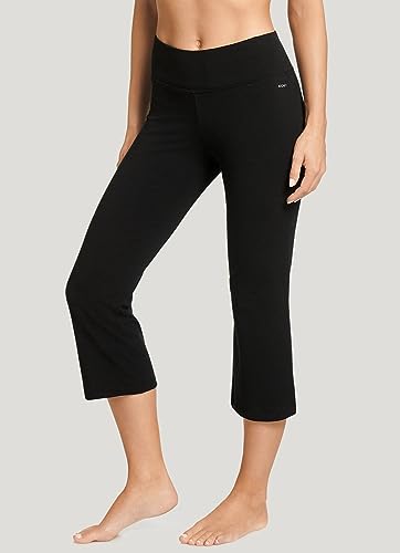 Women's Activewear Cotton Stretch Flare Capri