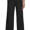 Wide Leg Dress Pants Women Work Workout Athletic Yoga Sweatpants with Pockets Stretch Loose Casual Lounge Trousers