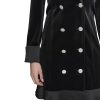 Women's Novelty Button Collared Blazer Mini Dress