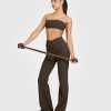 31U1CFm0UAL.jpg Yoga Pants Women High Waist Casual Soft Crossover Straight Leg