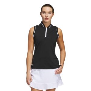 Women's Ultimate365 Quarter-Zip Sleeveless Polo Shirt