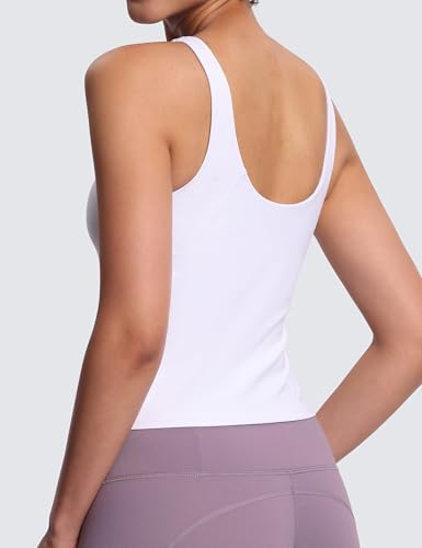 31Vgj61u16L.jpg Women's Longline Sports Bra Wirefree Padded Workout Yoga Tank Top