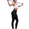 31VyLmUOXtL.jpg Leggings with Pockets for Women, 6 Packs Soft High Waisted Tummy Control Workout Yoga Pants