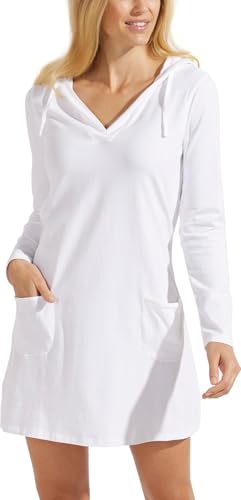 UPF 50+ Women's Catalina Beach Cover-Up Dress - Sun Protective