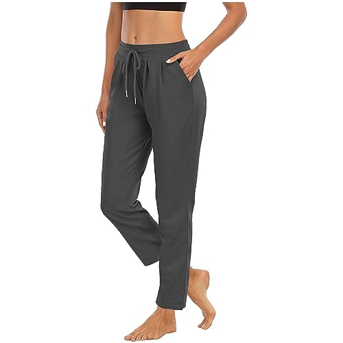 Yoga Pants for Women Lounge Tummy Control High Waist Yoga Pants Athletic Running Comfy Leggings with Pockets