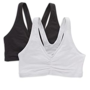 Women's X-Temp Wireless Low-Impact Stretch Pullover Racerbacj Bra, 2-Pack