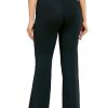28"/30"/32"/34" Inseam Women's Bootcut Yoga Pants Long Bootleg High-Waisted Flare Pants with Pockets