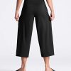 Womens' Yoga Pants with Pockets and Tummy Control High Waist in Flare Crop