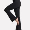 31eO-WVBdaL.jpg Women's Crossover High Waist Flare Workout Leggings Bootcut Bell Bottom Yoga Pants with Tummy Control