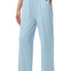 3 Pack Women's Lounge Pants Cozy Wide Leg Lounge Pants with Pockets Loose Flowy Yoga Sweatpants Workout Comfy Jogger
