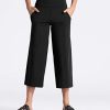 Womens' Yoga Pants with Pockets and Tummy Control High Waist in Flare Crop