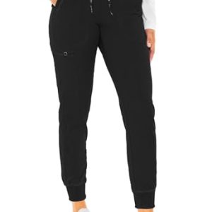 Touch Women's Scrub Pant Yoga Jogger with 5 Pockets & Drawstring Waistband - MC7710