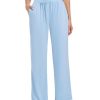 3 Pack Women's Lounge Pants Cozy Wide Leg Lounge Pants with Pockets Loose Flowy Yoga Sweatpants Workout Comfy Jogger