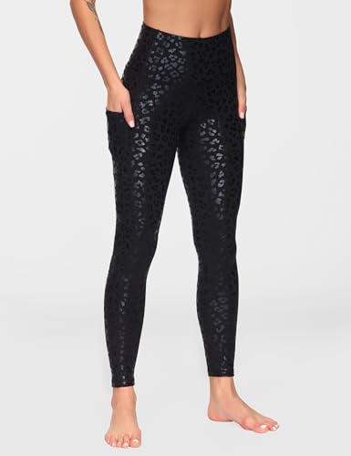 Women's High Waist Yoga Pants Soft Tummy Control Athletic Workout Leggings with Deep Pockets