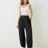 31hQ9BcBK3L.jpg Womens Baggy Wide Leg Pants Casual Elastic Waisted Palazzo Harem Pants with Pockets