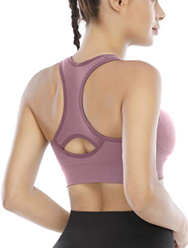 High Impact Sports Bras for Women High Support Padded Sports Bra Workout Bras for Women Racerback Bra for Yoga