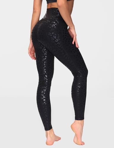 Women's High Waist Yoga Pants Soft Tummy Control Athletic Workout Leggings with Deep Pockets