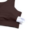 Butterluxe Womens One Shoulder Sports Bra - Sleeveless One Strap Low Impact Asymmetrical Workout Yoga Tops