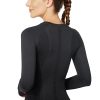 Long Sleeve Workout Tops for Women, Seamless Yoga Running Tops Breathable Athletic Shirts 3 Pack