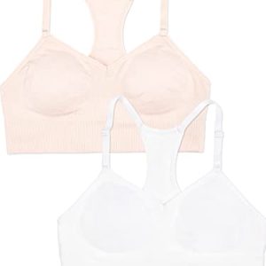 Girls' Seamless Racerback Sport Bra