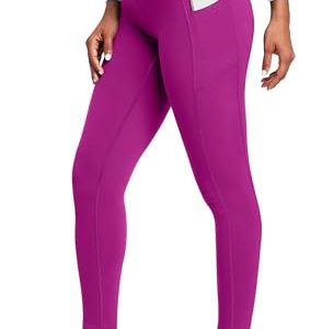 Leggings with Pockets for Women Tummy Control High Waist Yoga Pants with pockets for Workout Athletic Leggings
