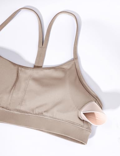 31rSpEs-26L.jpg Clouduxi Y Back Sports Bras for Women - Light Support Racerback Yoga Bra, A-C Cups