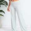 Women's Wide Leg Sweatpants Workout Lounge Pants Fold Over Low Rise Yoga Pants