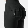 CoreFlex Flare Leggings with Pockets for Women Scrunch Workout Leggings Butt Lifting Gym Yoga Pants