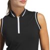 Women's Ultimate365 Quarter-Zip Sleeveless Polo Shirt
